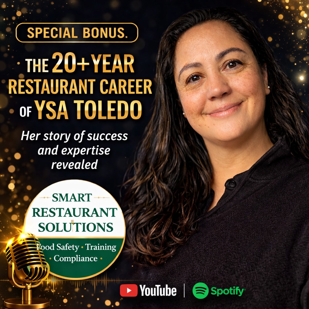 Ysa Toledo on food safety podcast on Spotify